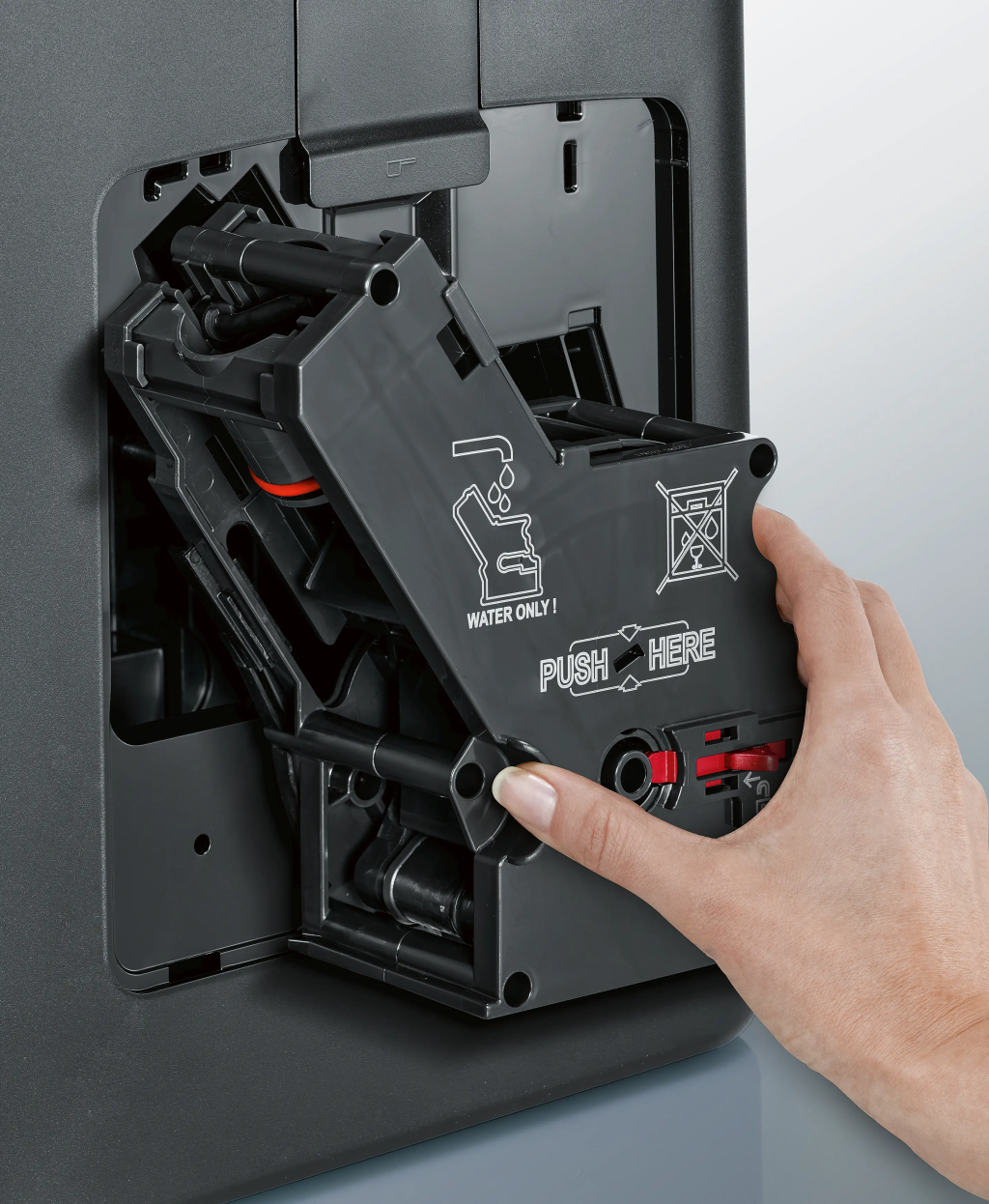 Tam Otomatik Kahve Makinesi EQ6 plus s500 Sabah grisi