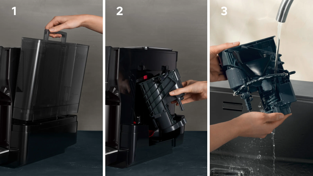 Tam Otomatik Kahve Makinesi EQ700 classic Piyano siyah