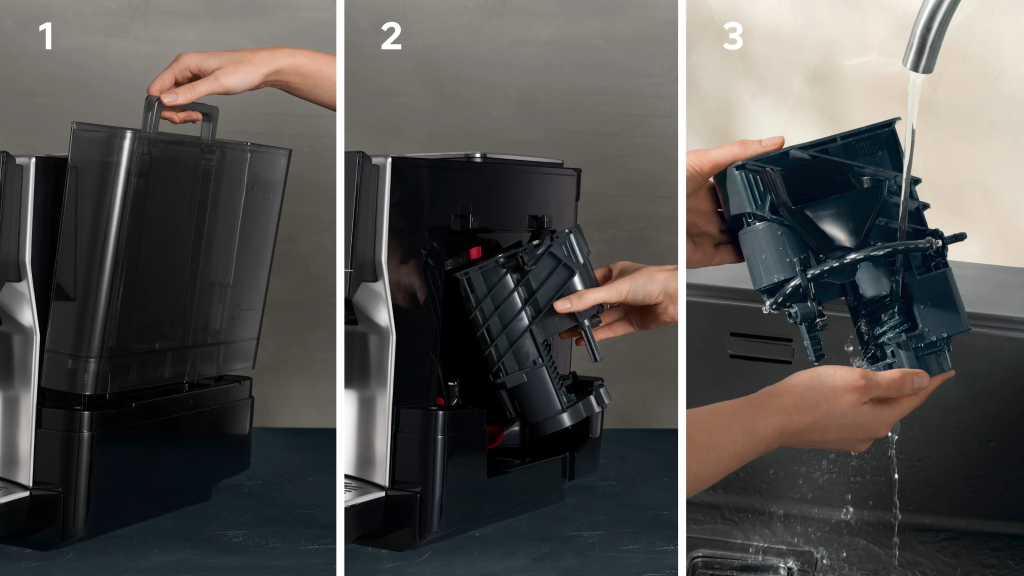 Tam Otomatik Kahve Makinesi EQ700 integral Paslanmaz çelik