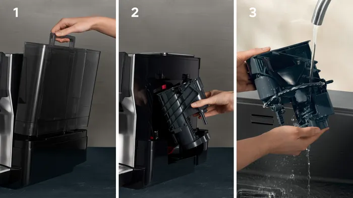 Tam Otomatik Kahve Makinesi EQ700 integral Paslanmaz çelik