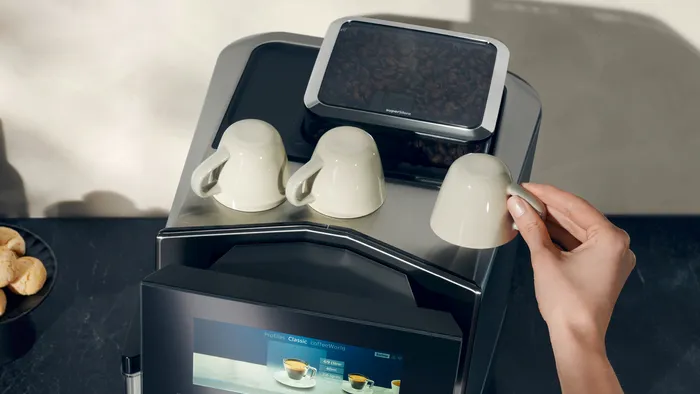 Tam Otomatik Kahve Makinesi EQ900 Paslanmaz çelik