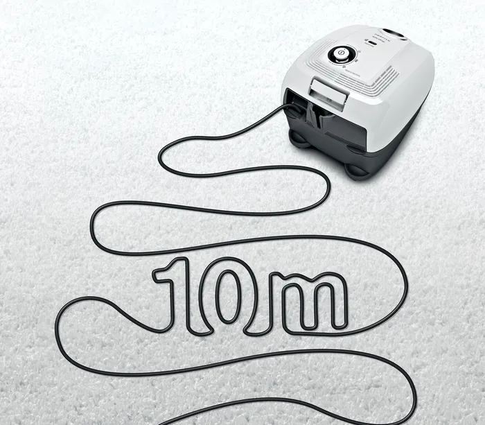 Toz torbalı Süpürge Beyaz PSU7HIJ