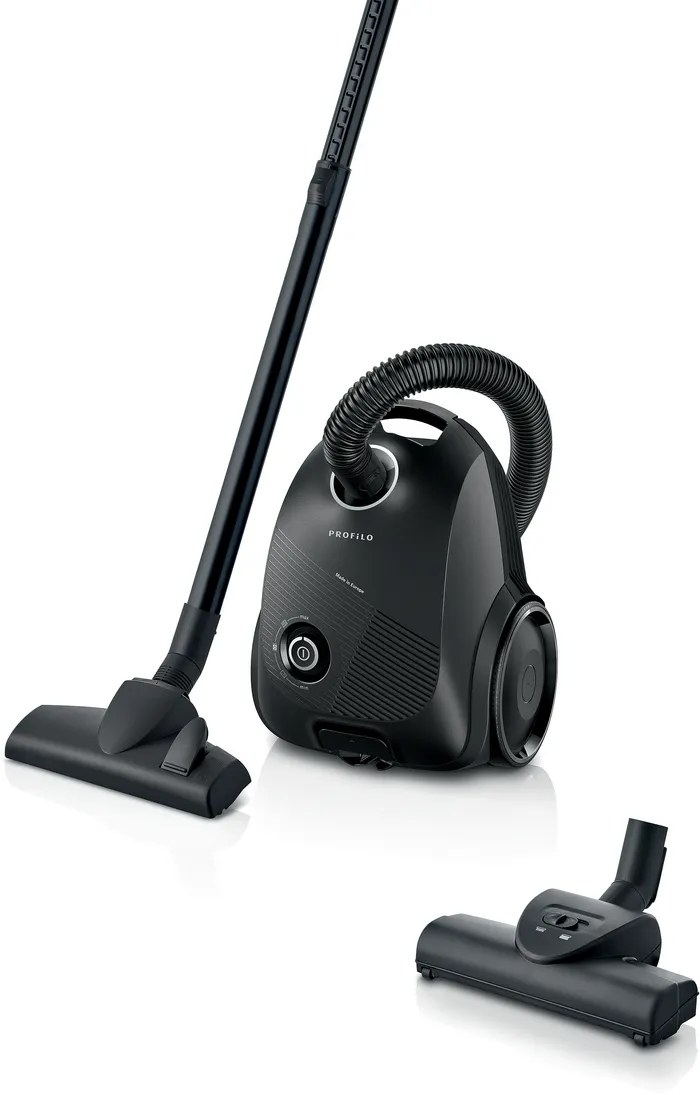 Toz torbalı Süpürge Siyah PSU5BPOW