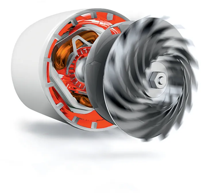 Toz torbalı Süpürge Siyah PSU7POW