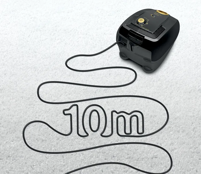 Toz torbalı Süpürge Siyah PSU7POW