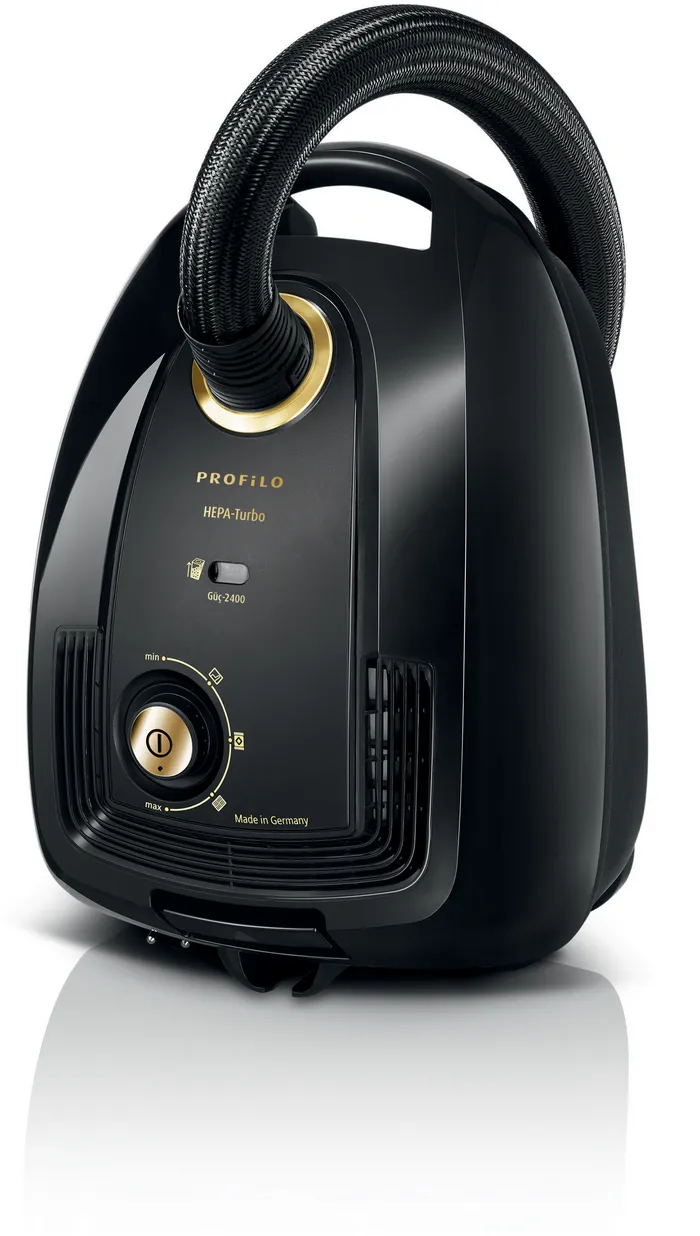 Toz torbalı Süpürge Siyah PSU7POW