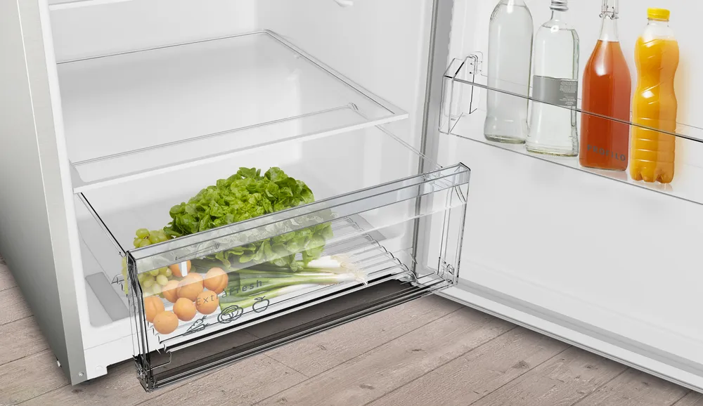 Üstten Donduruculu Buzdolabı BD2055LENN 186 x 70 cm Inox görünümlü, Total No Frost