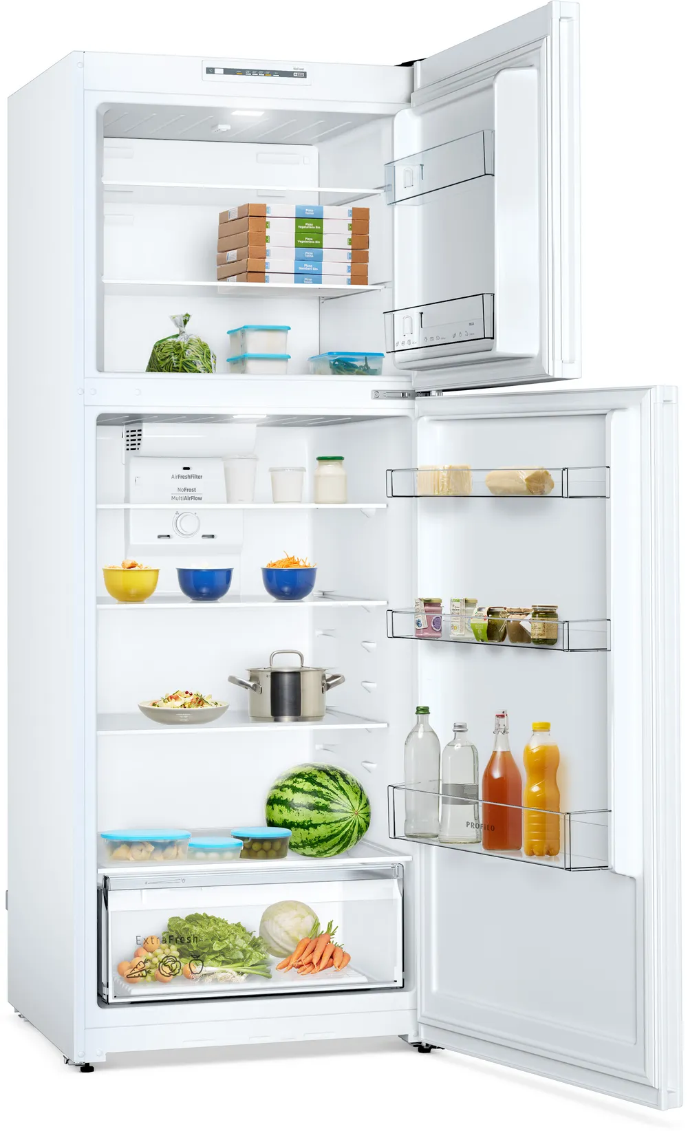 Üstten Donduruculu Buzdolabı BD2055WENN 186 x 70 cm Beyaz, Total No Frost