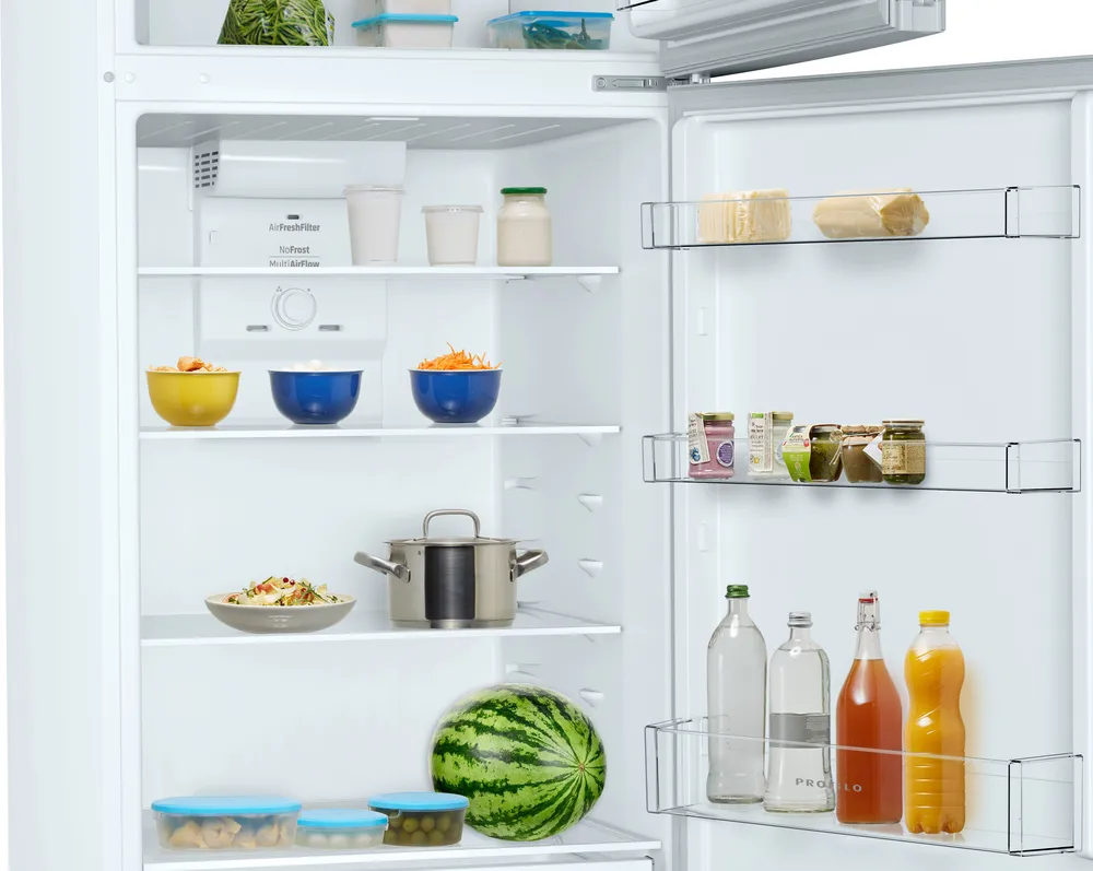 Üstten Donduruculu Buzdolabı BD2055WENN 186 x 70 cm Beyaz, Total No Frost