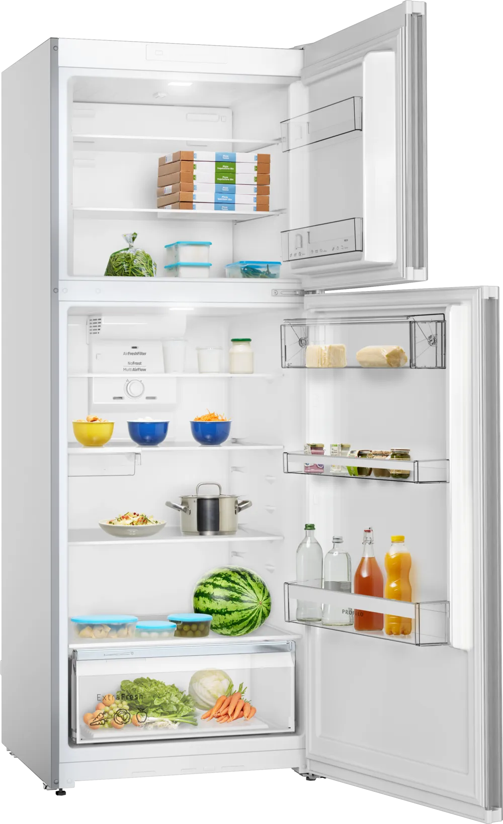 Üstten Donduruculu Buzdolabı BD2055IEXN 186 x 70 cm Paslanmaz çelik, Total No Frost