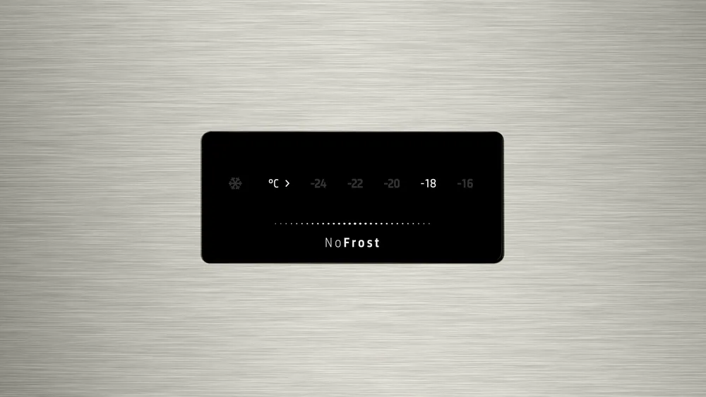 Üstten Donduruculu Buzdolabı BD2055IEXN 186 x 70 cm Paslanmaz çelik, Total No Frost