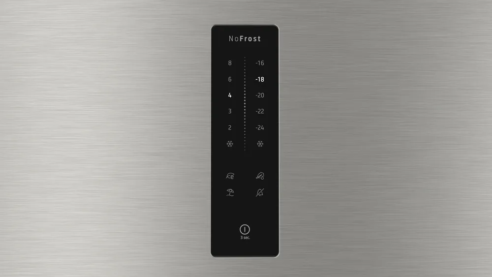 Üstten Donduruculu Buzdolabı BD2176IEXN 186 x 75 cm Paslanmaz çelik, Total No Frost