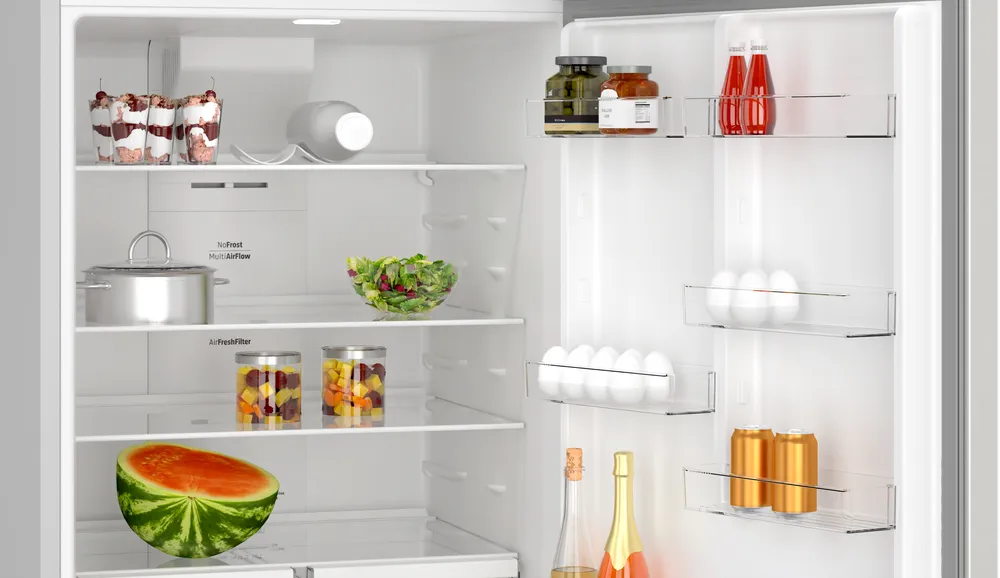 Üstten Donduruculu Buzdolabı BD2176IEXN 186 x 75 cm Paslanmaz çelik, Total No Frost