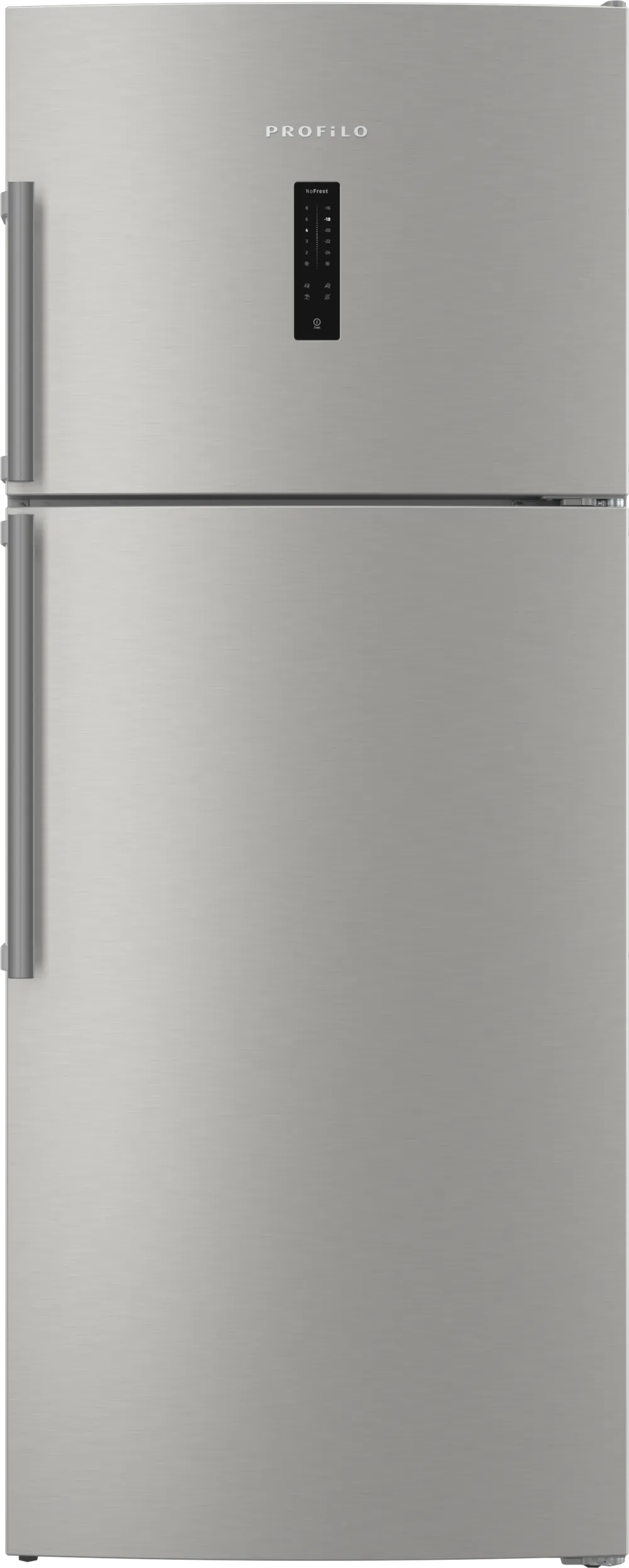 Üstten Donduruculu Buzdolabı BD2176IEXN 186 x 75 cm Paslanmaz çelik, Total No Frost