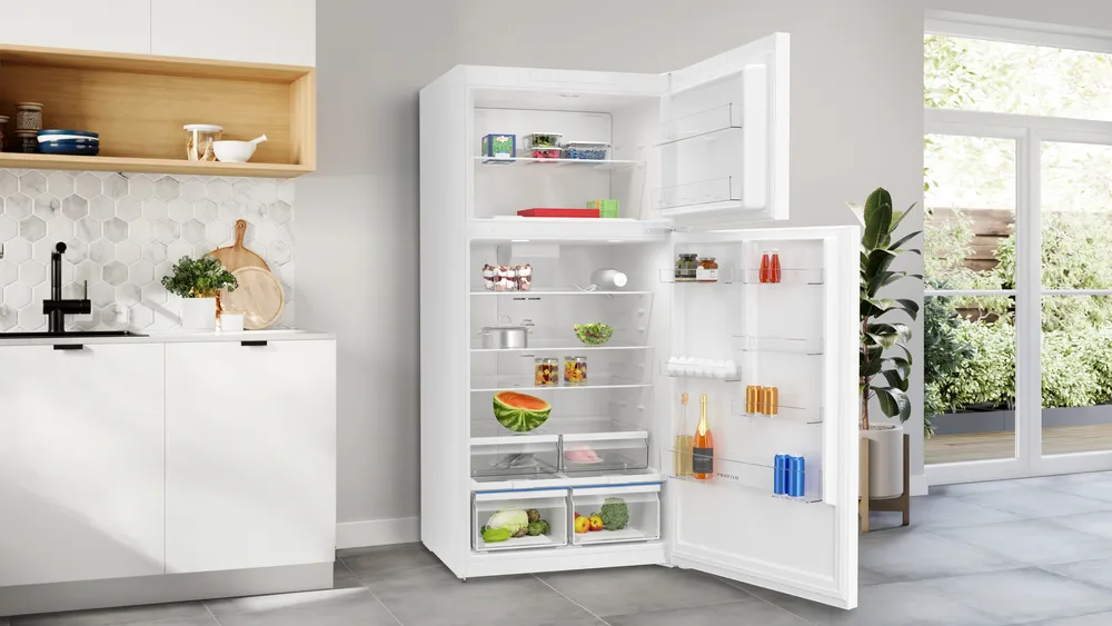 Üstten Donduruculu Buzdolabı BD2186WEXN 186 x 86 cm Beyaz, Total No Frost