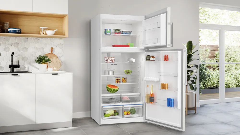 Üstten Donduruculu Buzdolabı BD2186IEXN 186 x 86 cm Paslanmaz çelik, Total No Frost