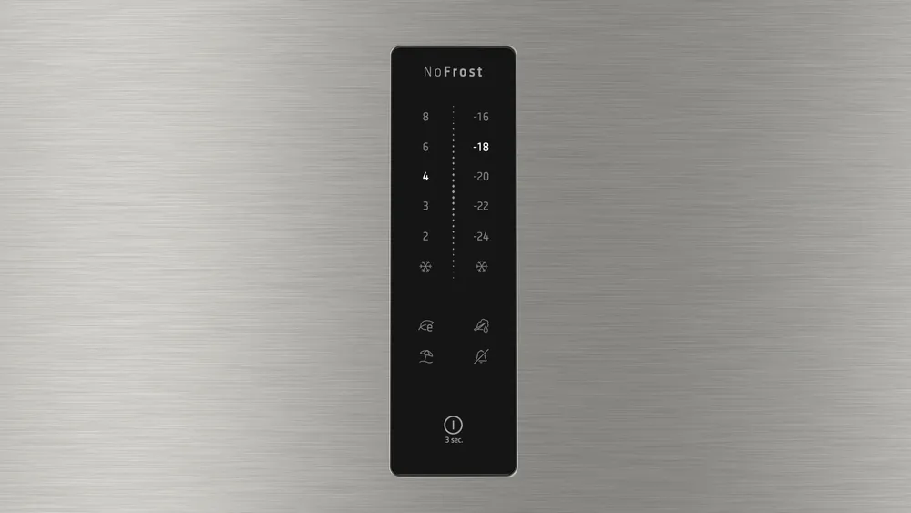 Üstten Donduruculu Buzdolabı BD2186IEXN 186 x 86 cm Paslanmaz çelik, Total No Frost