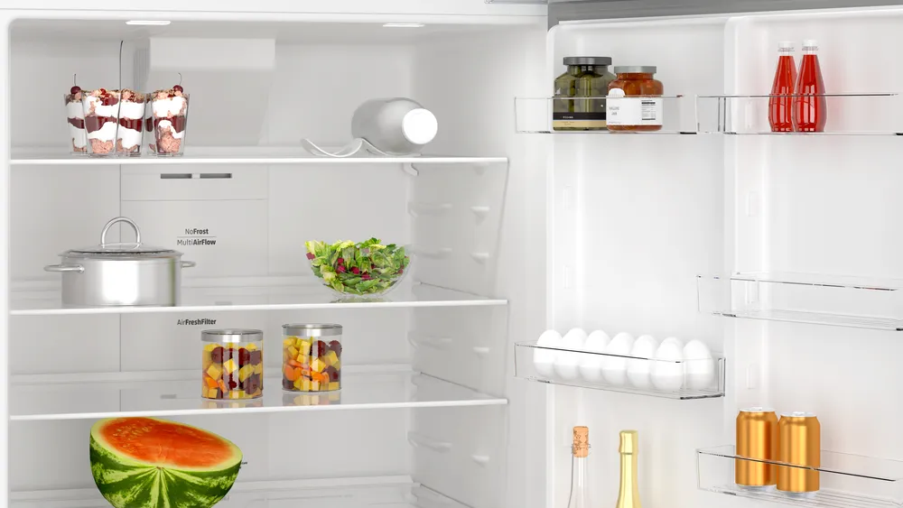 Üstten Donduruculu Buzdolabı BD2186IEXN 186 x 86 cm Paslanmaz çelik, Total No Frost