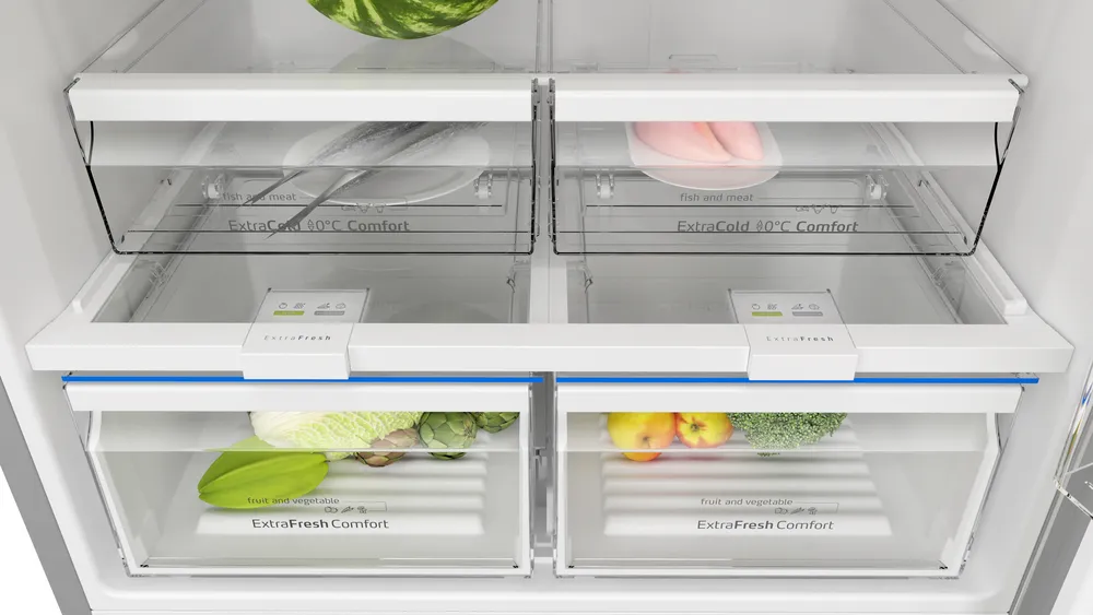 Üstten Donduruculu Buzdolabı BD2186IEXN 186 x 86 cm Paslanmaz çelik, Total No Frost